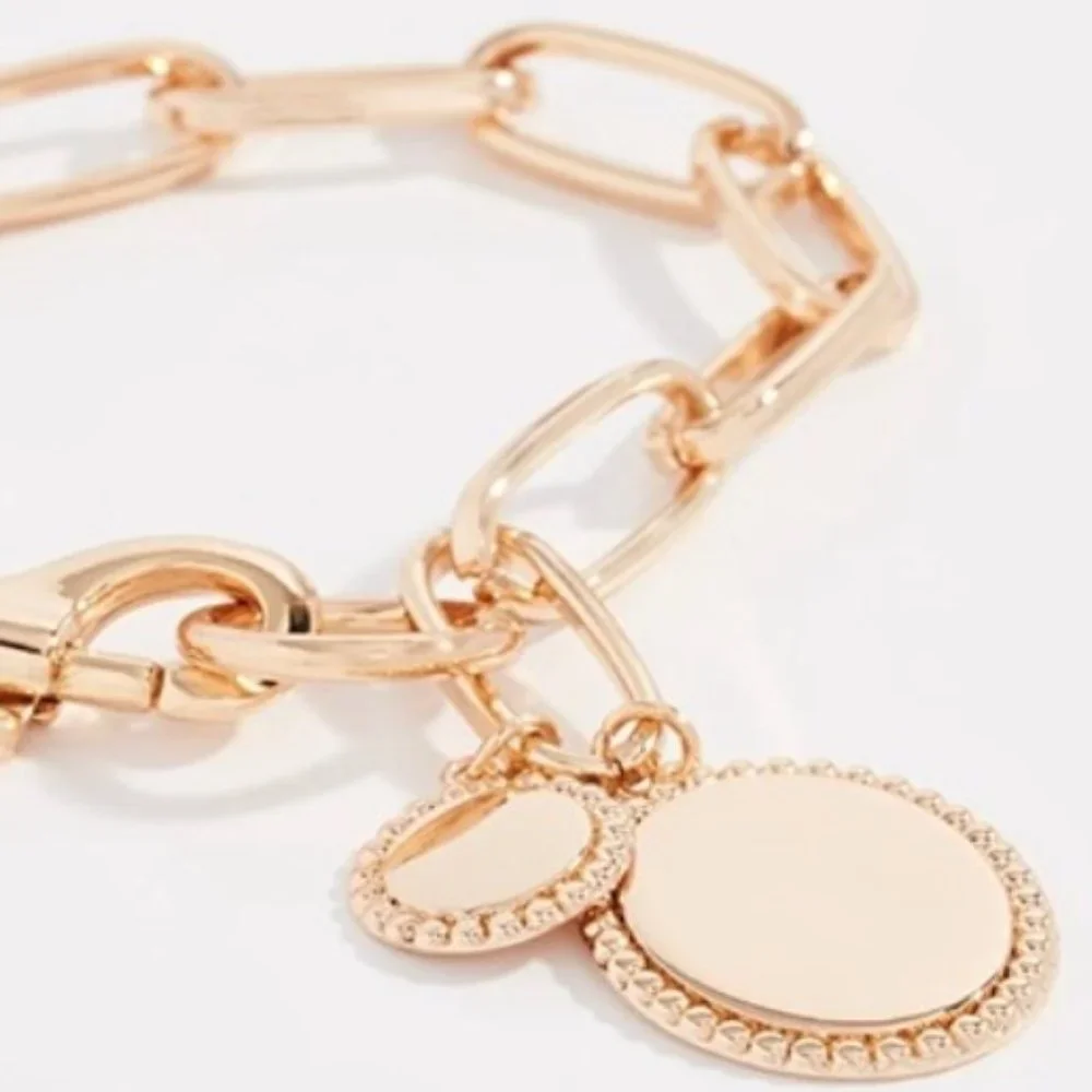 Rebecca Minkoff Gold plated brass bracelet - Picture 2 of 3